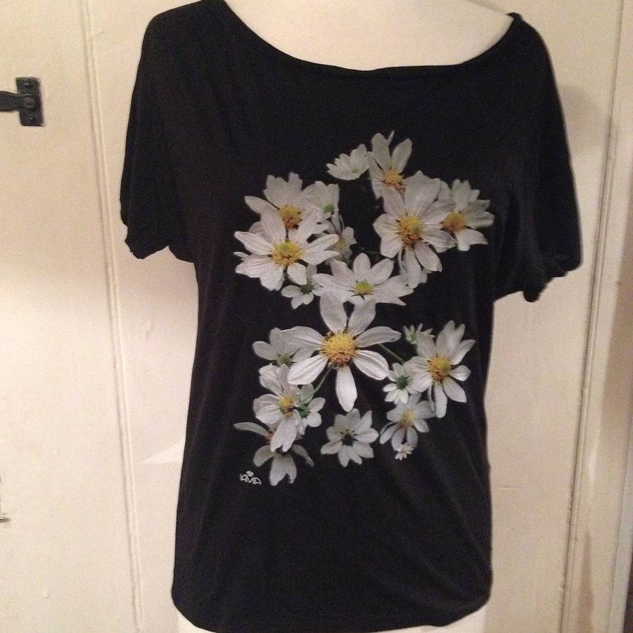 Limited Edition Black Daisy Top By Iamia