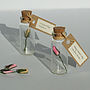 Tiny Personalised Rosebud In A Bottle, thumbnail 9 of 12