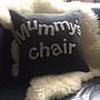 Mummy's Chair Cushion 100% Supersoft Merino, thumbnail 3 of 5