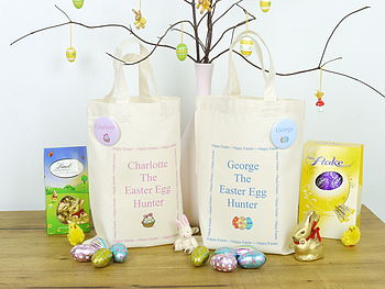 Personalised Children's Easter Egg Hunt Bag, 3 of 7