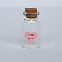 Tiny Personalised Heart Message In A Bottle, thumbnail 6 of 7