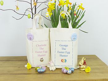 Personalised Children's Easter Egg Hunt Bag, 5 of 7