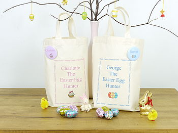 Personalised Children's Easter Egg Hunt Bag, 4 of 7