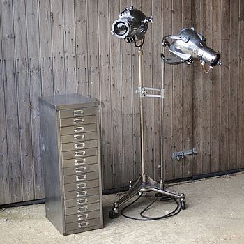 Vintage Pair Of Theatre Lights By Iamia | notonthehighstreet.com