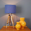 Harris tweed light shade