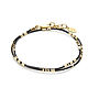 Personalised Ladies Morse Code Gold Wrap Bracelet, thumbnail 5 of 8