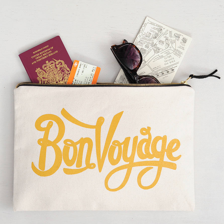 bon voyage presents