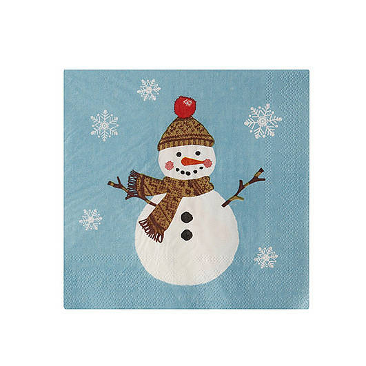 Christmas Snowmen Paper Napkins Pk20 By Ulster Weavers ...