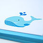 12 Personalised A6 Whale Thank You Cards, thumbnail 4 of 5