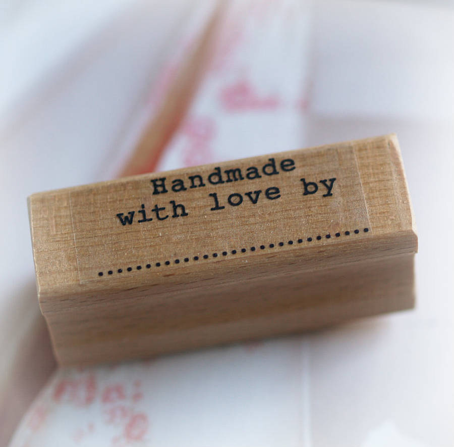 Handmade With Love By Stamp By Pretty Rubber Stamps