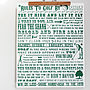 'Rules To Golf By' Golf Lovers' Print, thumbnail 2 of 8