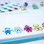 12 Personalised Robot Thank You Cards, thumbnail 4 of 5