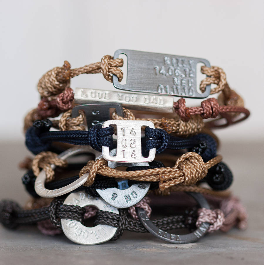 Men's Id Plate Bracelet By Chambers & Beau