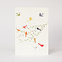 Birds On A Branch Card, thumbnail 2 of 2