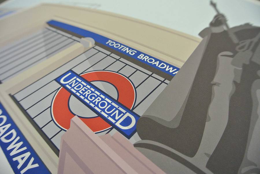 Tooting Broadway Edward Vii London Print By Place in Print