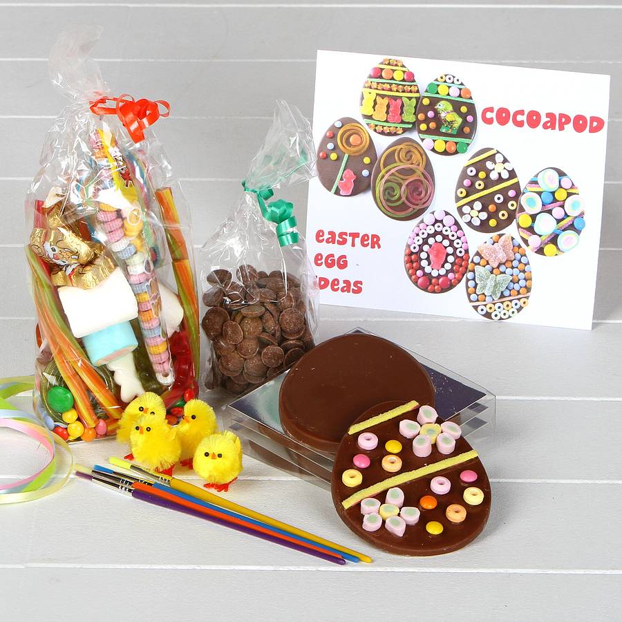 Chocolate Easter Eggs Decorating Kit, 1 of 12