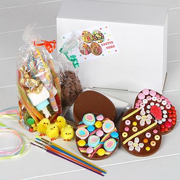 Chocolate Easter Eggs Decorating Kit, 2 of 12