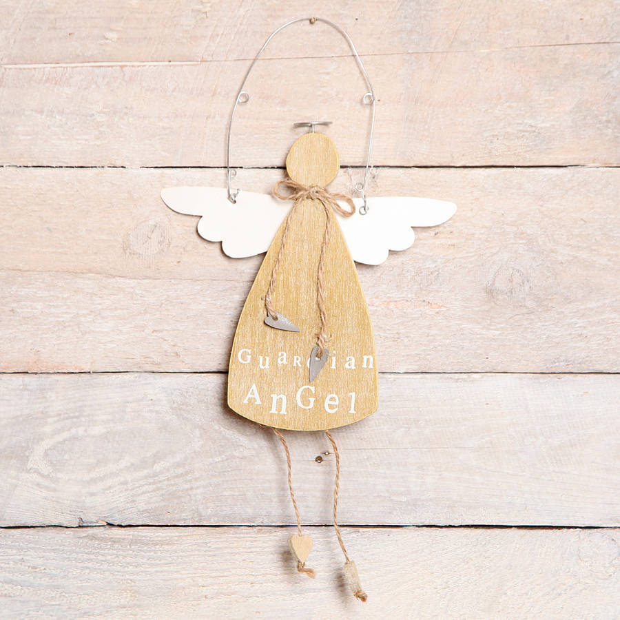 Large Guardian Angel Hanger Gift By red berry apple ...