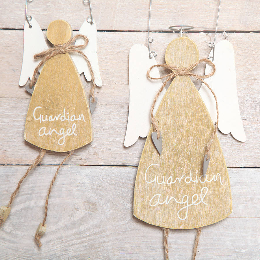 large guardian angel hanger gift by red berry apple ...