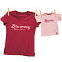 'Mummy Since' And Matching Baby T Shirt, thumbnail 1 of 8