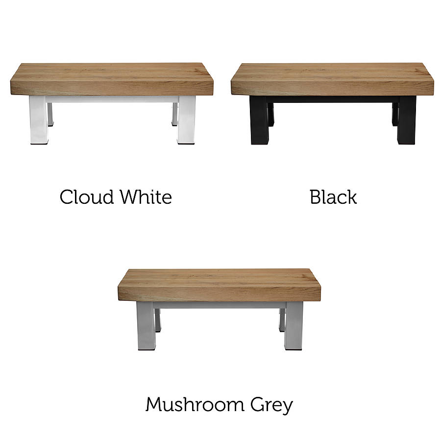 Oak And Iron Long Coffee Table By Oak & Iron Furniture