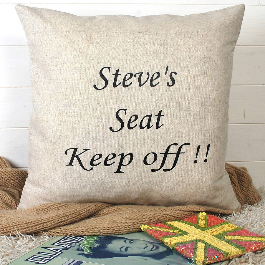 Personalised Cushion By Bags Not War 