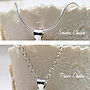 Personalised Silver Mum Heart Necklace, thumbnail 5 of 8