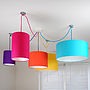 Plain Bright Coloured Drum Lampshade 40 Colours, thumbnail 1 of 10