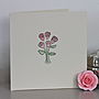 Handmade Roses Bouquet Card, thumbnail 2 of 4