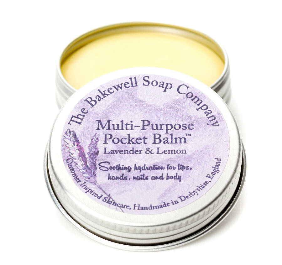 Soothing Lavender Multi Purpose Pocket Balm By The Bakewell Soap
