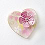 Blossom Washi Paper Floral Brooch, thumbnail 1 of 5