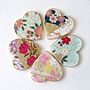 Blossom Washi Paper Floral Brooch, thumbnail 5 of 5