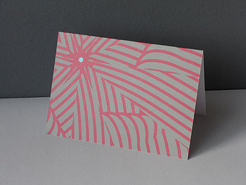 'Helicopter' Star Pattern Pack Of Cards, 3 of 7
