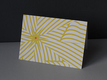 'Helicopter' Star Pattern Pack Of Cards, 6 of 7