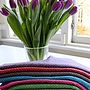 Colourful Hand Woven Cotton Hamam Hand Towel, thumbnail 2 of 12