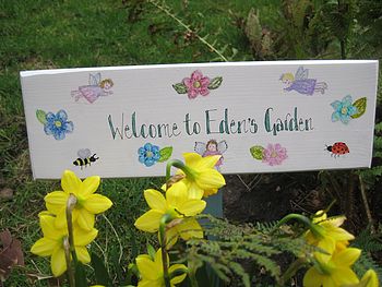 Fairy Garden Sign, Bespoke, 2 of 3