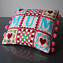 Cross Stitch Mum Granny Square Letterbox Craft Kit, thumbnail 4 of 7