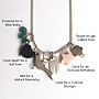 Personalised Family Birthstone Charm Necklace, thumbnail 4 of 11