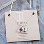 Birthstone Gemstone Cluster Charm Necklace, thumbnail 3 of 9