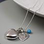 Heart Locket With Birthstone, thumbnail 10 of 12