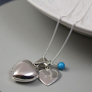Heart Locket With Birthstone, 10 of 12