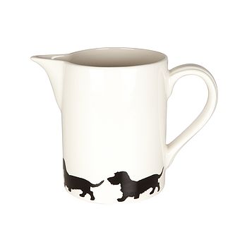 Wire Haired Dachshund Dog Jug, 2 of 2
