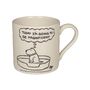 'Today I'm Going To Be Magnificent' Dog Mug, thumbnail 2 of 4