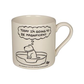 'Today I'm Going To Be Magnificent' Dog Mug, 2 of 4
