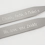 Personalised Message Collar Stiffeners, thumbnail 3 of 12