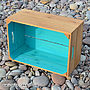Personalised Two Tone Wooden Crate, thumbnail 4 of 7