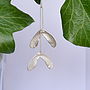 Sterling Silver Double Sycamore Rope Necklace, thumbnail 1 of 3