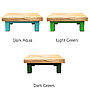 Oak And Iron Large Square Coffee Table, thumbnail 8 of 12