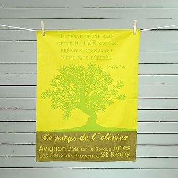 French Cotton Luxurious Tea Towel, 2 of 9
