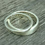 His And Hers Personalised Recycled Gold Wedding Bands, thumbnail 1 of 5